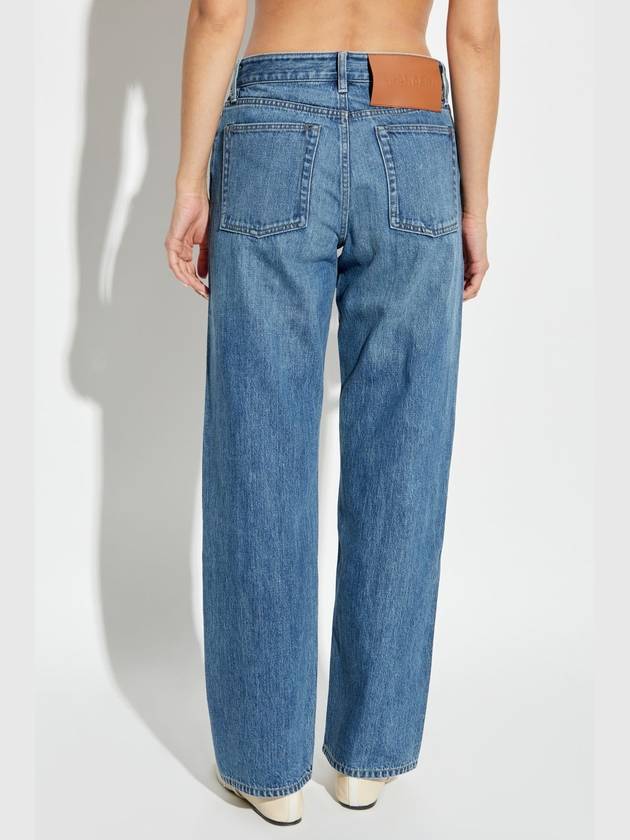 JIL SANDER+ Jeans With Logo, Women's, Blue - JIL SANDER - BALAAN 4