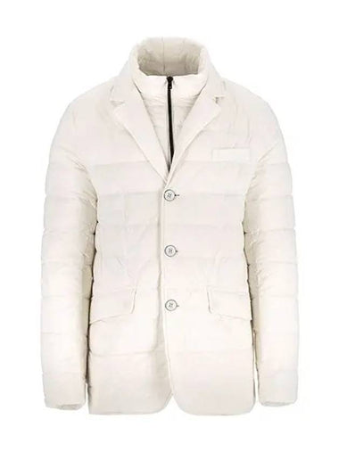 La Giacca Blazer Down Padding White - HERNO - BALAAN 1