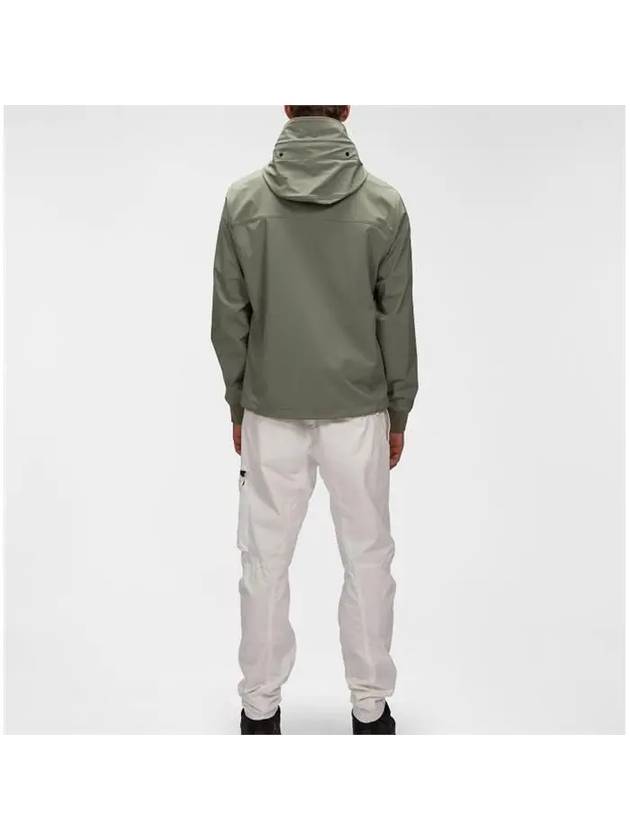 Shell R Goggle Hooded Jacket Green - CP COMPANY - BALAAN 7