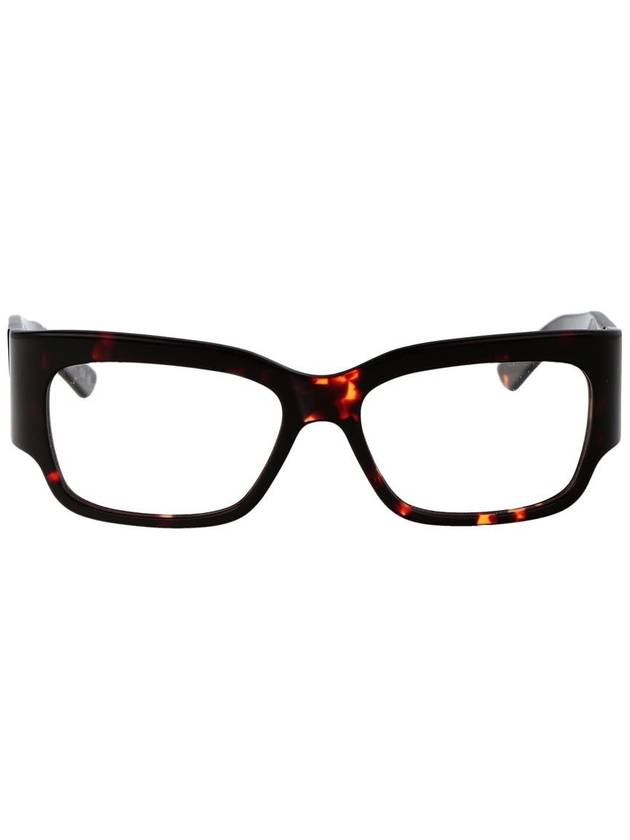 Eyewear Havana Rectangular Eyeglasses Red Black - BALENCIAGA - BALAAN 2