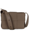 Intrecciato Cassette Small Cross Bag Taupe Grey - BOTTEGA VENETA - BALAAN 2