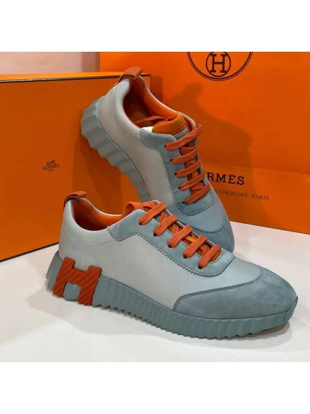 Bouncing Low Top Sneakers Green - HERMES - BALAAN 2