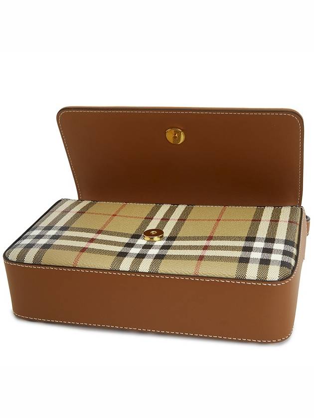 Hampshire Check Cross Bag Archive Beige - BURBERRY - BALAAN 6