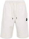 Mahalo Logo Shorts Ecru - ISABEL MARANT - BALAAN 2