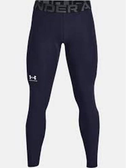 Men's Heat Gear Leggings Midnight Navy - UNDER ARMOUR - BALAAN 2