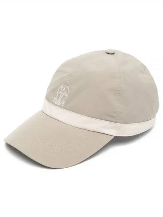 MD4799902 CSL47 logo embroidered cap - BRUNELLO CUCINELLI - BALAAN 1