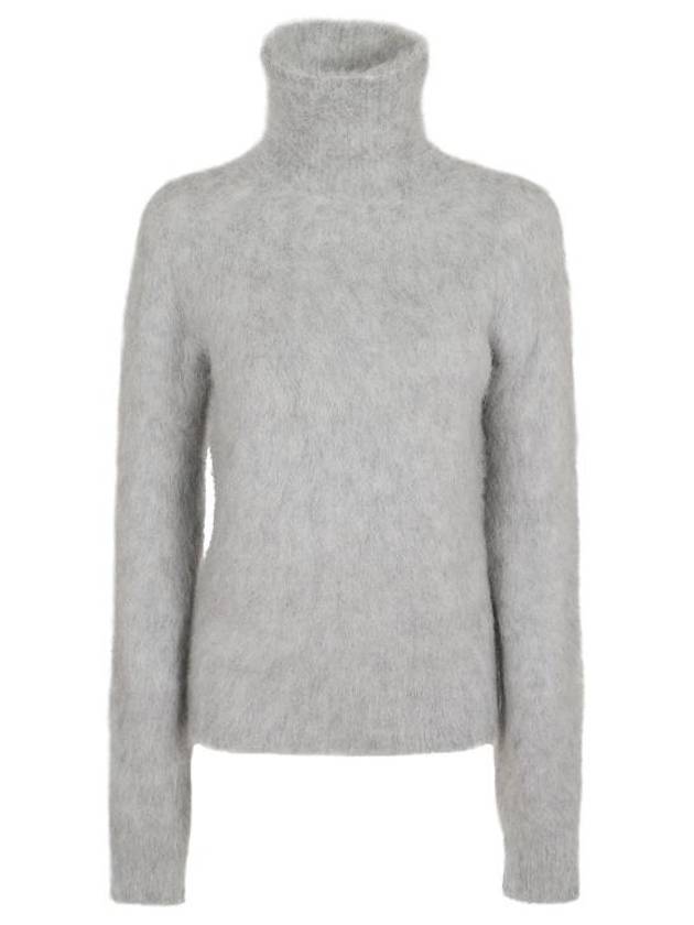 Sportmax Alpaca Knit Neck Polar Light Grey - MAX MARA - BALAAN 1