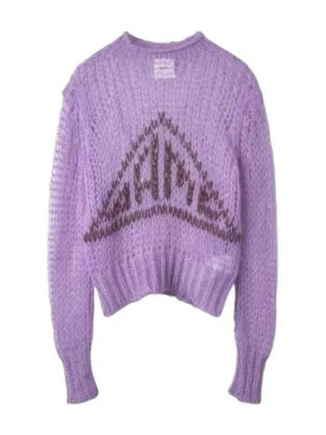 Supply crew neck knit lilac - OAMC - BALAAN 1