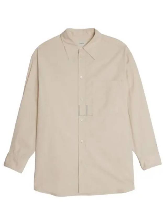 Poplin Oversized Shirt Light Cream - LEMAIRE - BALAAN 2