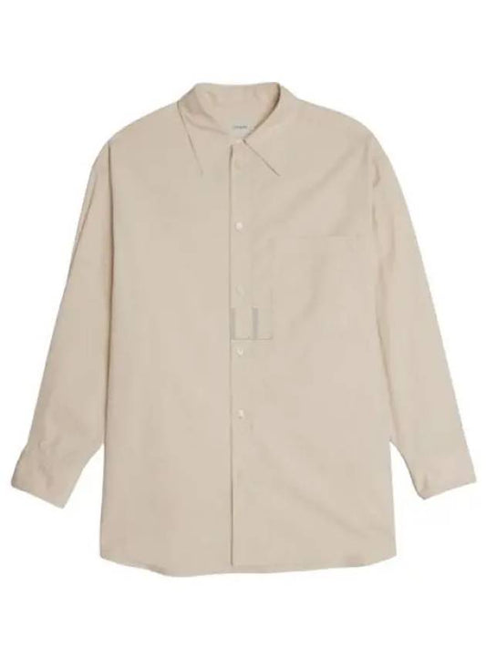 Poplin Oversized Shirt Light Cream - LEMAIRE - BALAAN 2