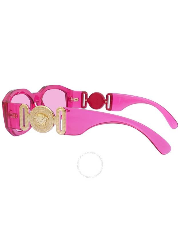 Versace Pink Geometric Unisex Sunglasses VE4361 5334/5 53 - VERSACE - BALAAN 3