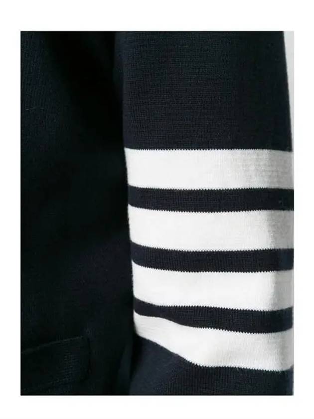 Milano Stitch 4 Bar Cardigan Navy - THOM BROWNE - BALAAN 6