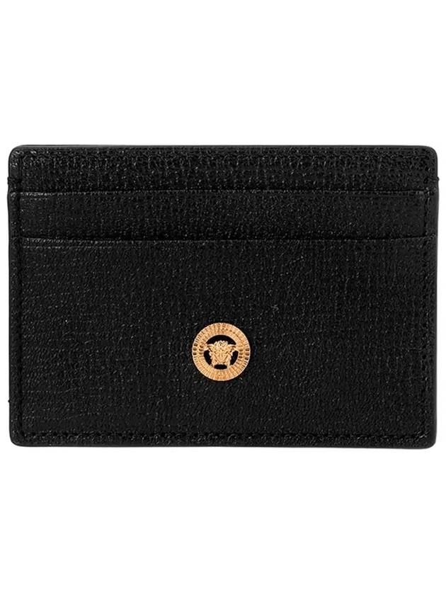 Medusa Leather Card Wallet Black - VERSACE - BALAAN 5