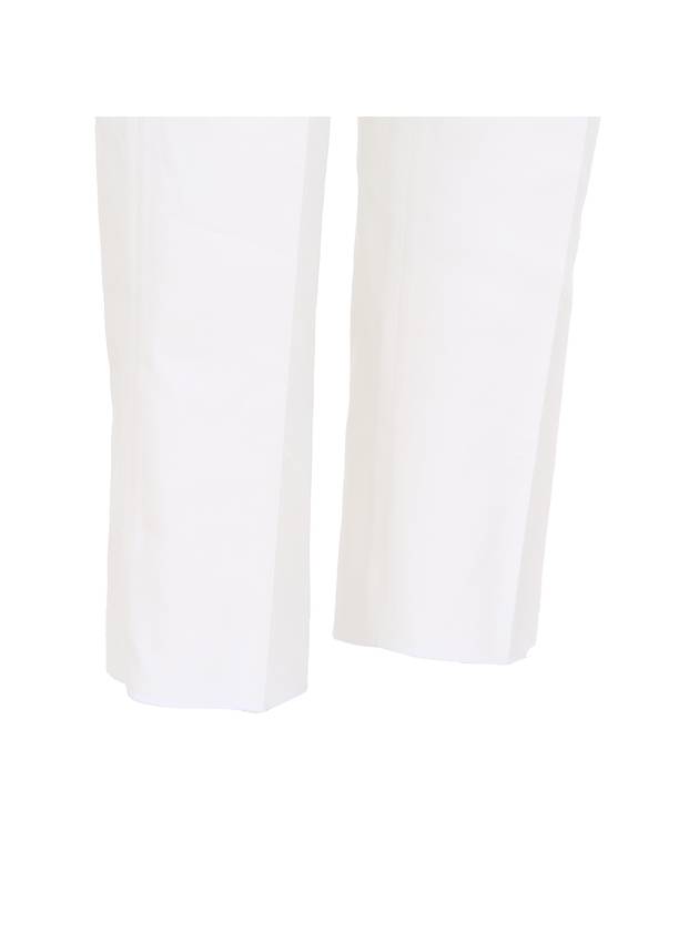 UPLAC K06S9901 WHITE Drawstring Light Cotton White Pants - KITON - BALAAN 6
