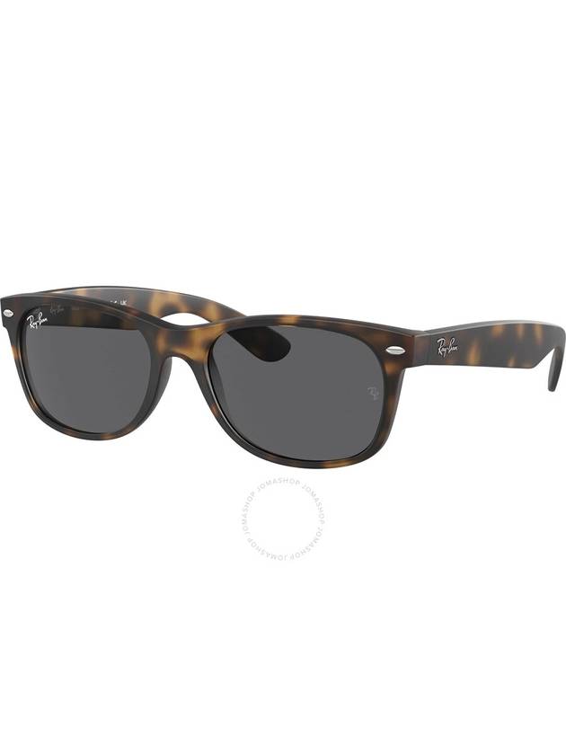 Ray Ban New Wayfarer Classic Dark Grey Square Unisex Sunglasses RB2132 865/B1 55 - RAY-BAN - BALAAN 1