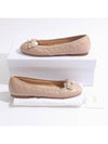 Quilted Cannage Calfskin Ballerina Flat Pink - DIOR - BALAAN 6