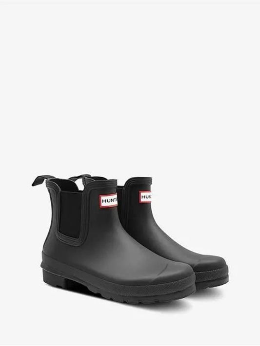 Women's Original Chelsea Rain Boots Black - HUNTER - BALAAN 2