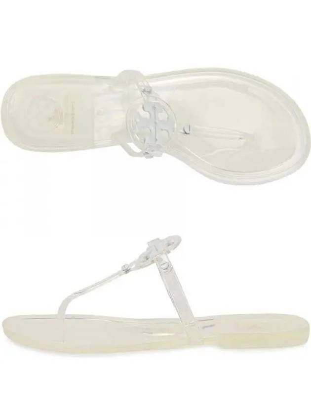 Mini Miller Jelly Flip Flops White - TORY BURCH - BALAAN 2