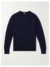 King Merino Wool Knit Top Dark Navy - A.P.C. - BALAAN 2