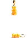 Nostalgia Bear Classic Connector Pendant NYC Taxi Yellow - CRYSTAL HAZE - BALAAN 4