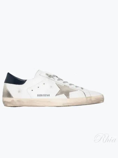 Men s Superstar Navy Tab Sneakers Shoes GMF00102 F000311 9 7XGGM6SN006 US - GOLDEN GOOSE - BALAAN 1