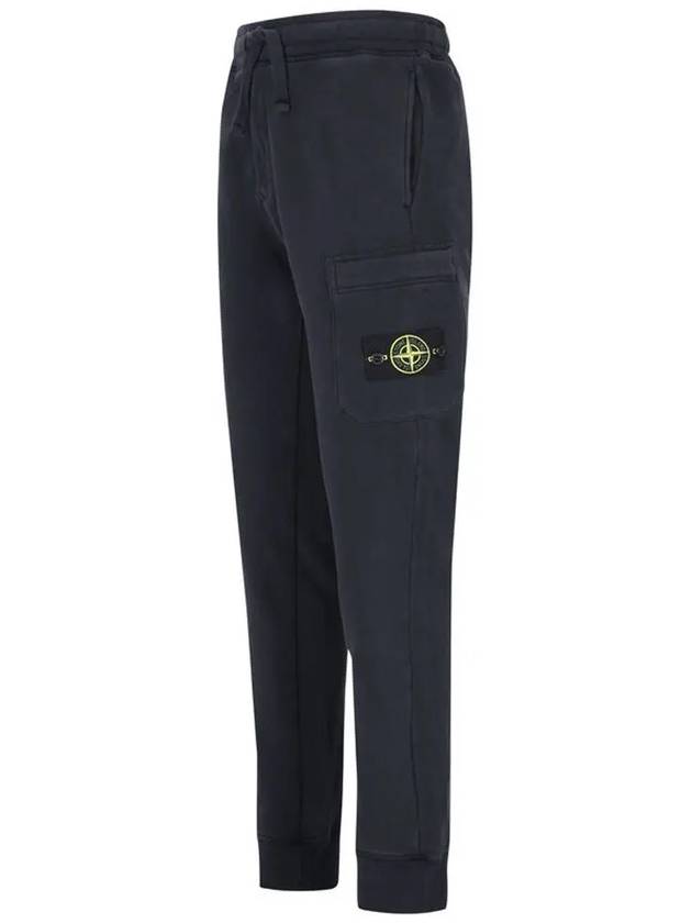 Men's Wappen Patch Training Jogger Pants Navy - STONE ISLAND - BALAAN 4