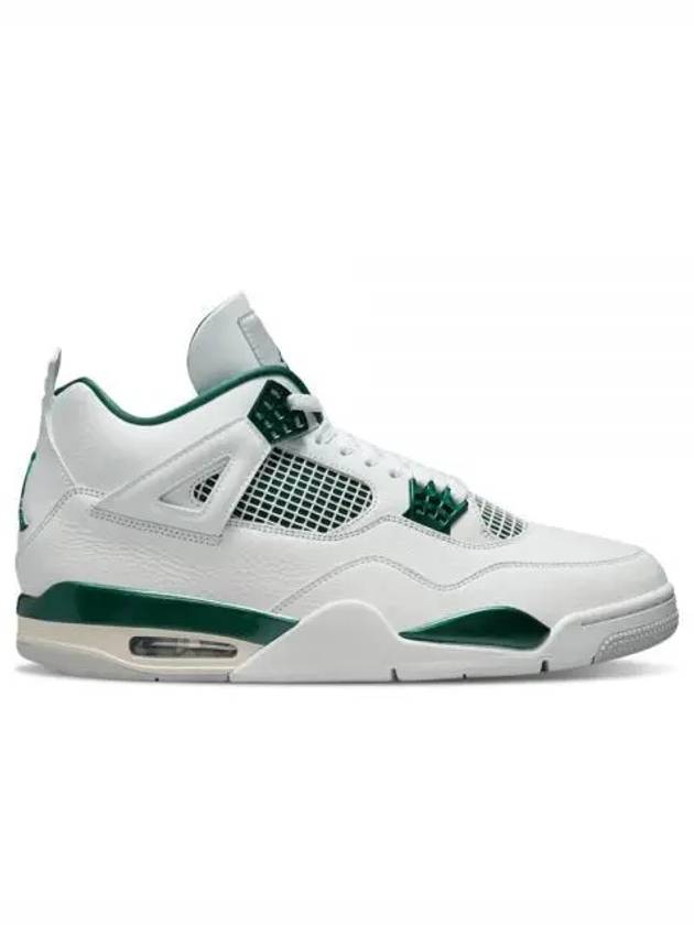 Air 4 Retro Low Top Sneakers Green White - JORDAN - BALAAN 2