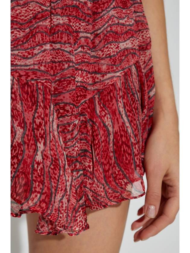 Marant Etoile Skirt Sornel, Women's, Red - ISABEL MARANT ETOILE - BALAAN 5