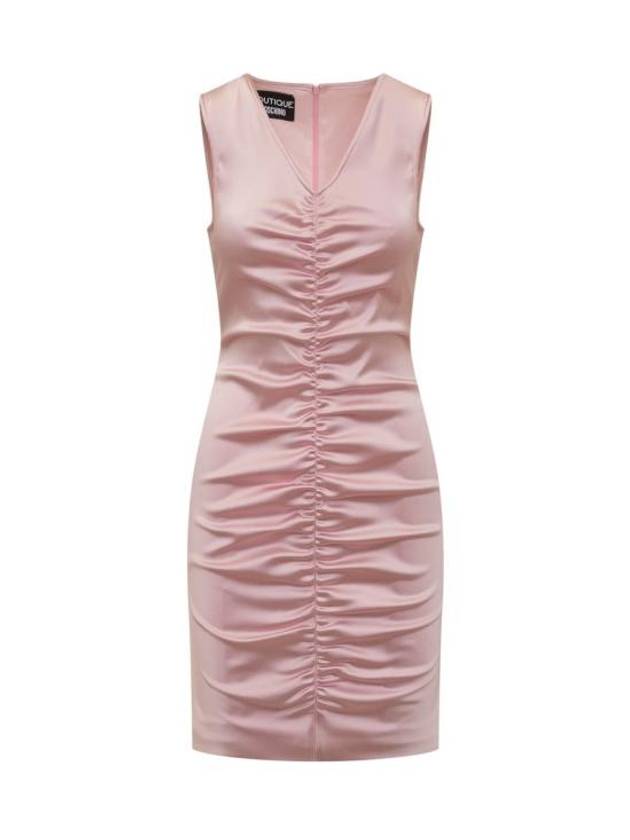 Boutique Midi Dress 04011123 0223 PINK - MOSCHINO - BALAAN 1