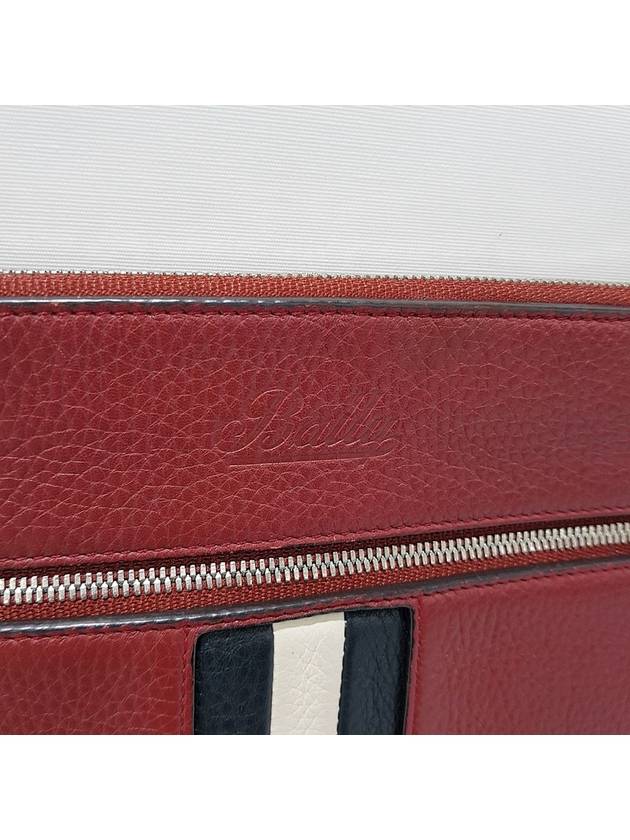 Three stripe leather clutch bag - BALLY - BALAAN 5