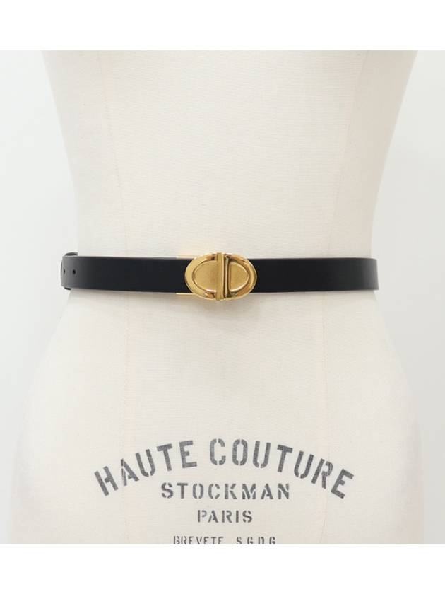 Black White Reversible Belt - DIOR - BALAAN 1