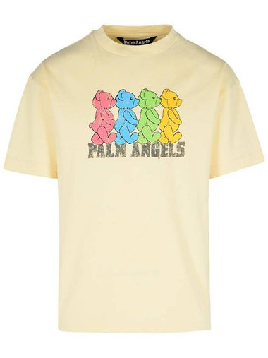 Palm Angels 'Crossroad' Cotton T-Shirt - PALM ANGELS - BALAAN 1