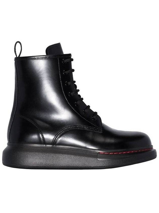 Vilux Leather Walker Boots Black - ALEXANDER MCQUEEN - BALAAN 1