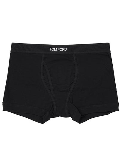 Men's Classic Fit Boxer Briefs Black - TOM FORD - BALAAN 2