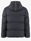 Naslan Light Watro Down Hooded Padded Dark Grey - STONE ISLAND - BALAAN 3