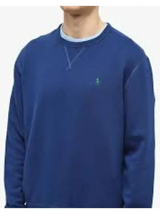 Fleece crewneck sweatshirt blue 1236796 - POLO RALPH LAUREN - BALAAN 1