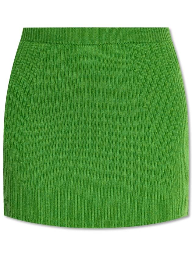 Sportmax Ribbed Skirt Teiera, Women's, Green - MAX MARA SPORTMAX - BALAAN 1