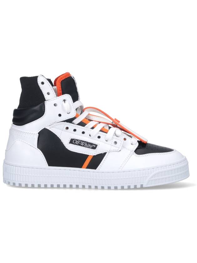 3 0 Off Court Low Top Sneakers Black White - OFF WHITE - BALAAN 2