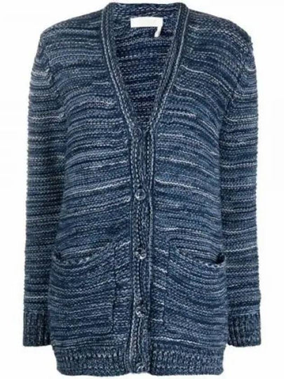 Cashmere Cardigan Blue - CHLOE - BALAAN 2