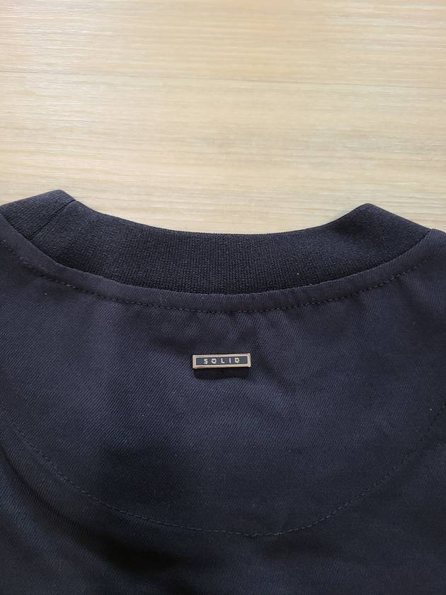 Pocket Sweatshirt Black - SOLID HOMME - BALAAN 7