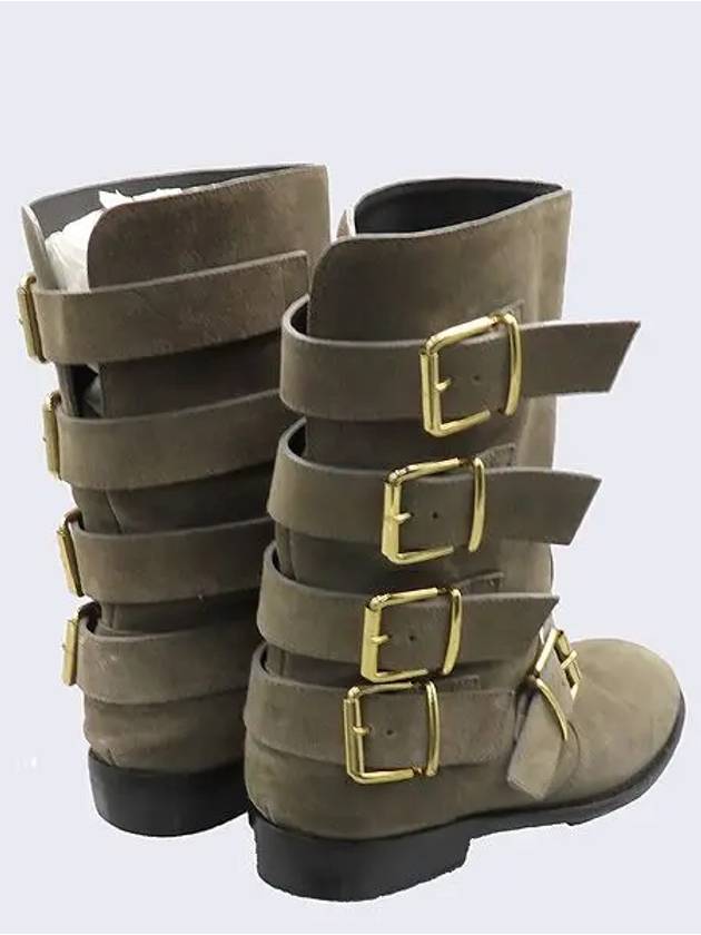 Smith Market Khaki Boots Women s Shoes - GIUSEPPE ZANOTTI - BALAAN 4