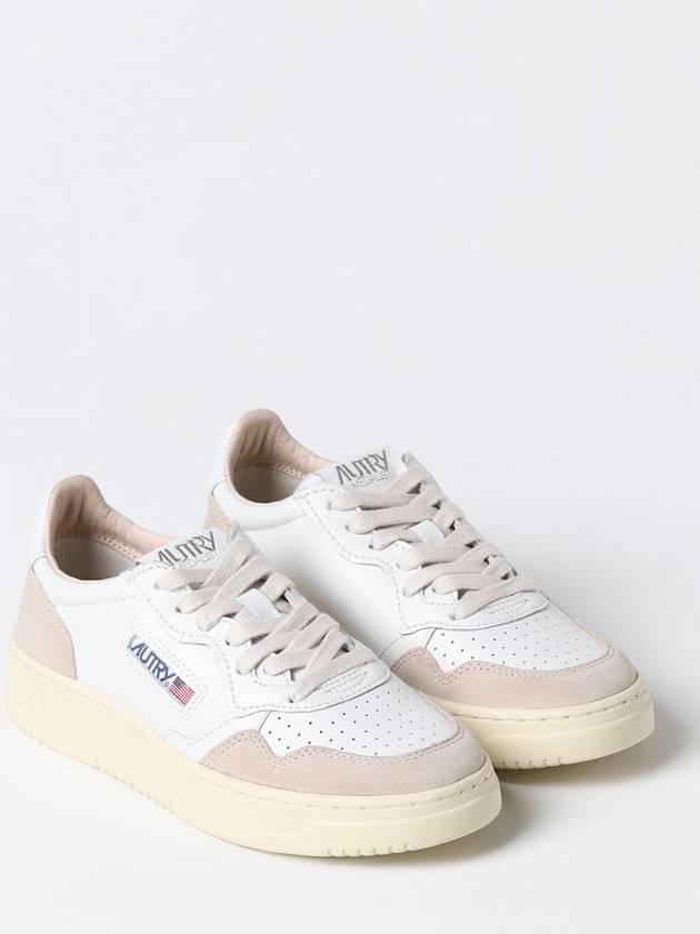 Medalist Goatskin Low Top Sneakers White - AUTRY - BALAAN 3