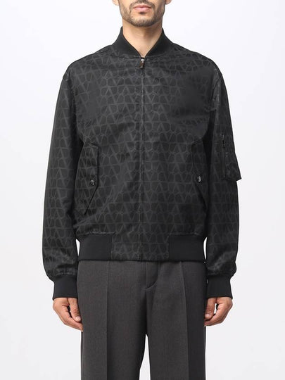 Toile Iconographe Bomber Jacket Brown - VALENTINO - BALAAN 2