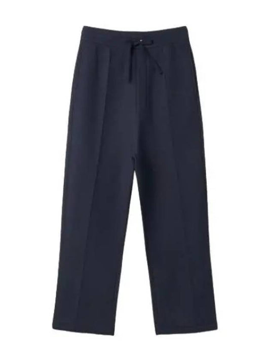 elastic pants navy - AMI - BALAAN 1