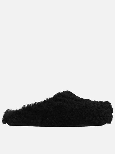 Men's Fussbett Sabot Slippers Black - MARNI - BALAAN 2