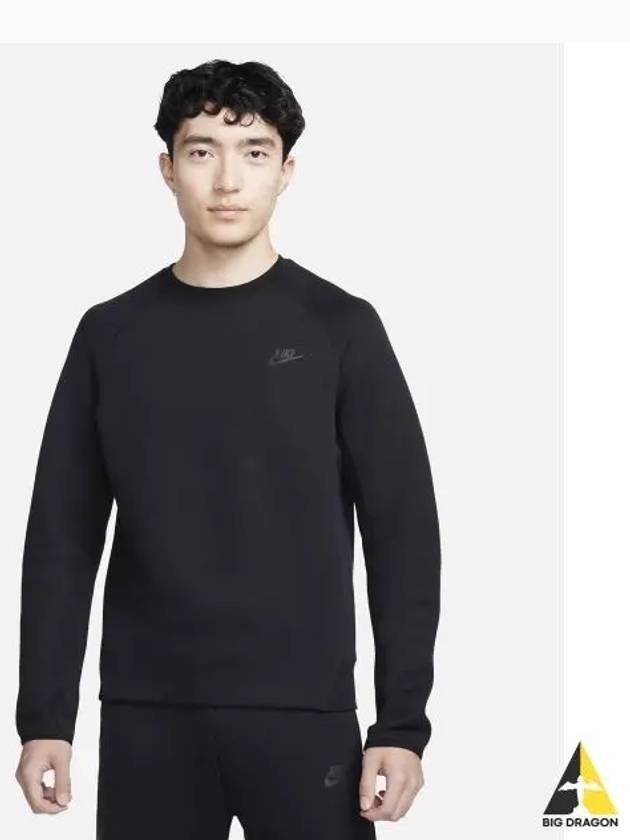 Sportswear Tech Fleece Crew M Black FB7917 010 - NIKE - BALAAN 1