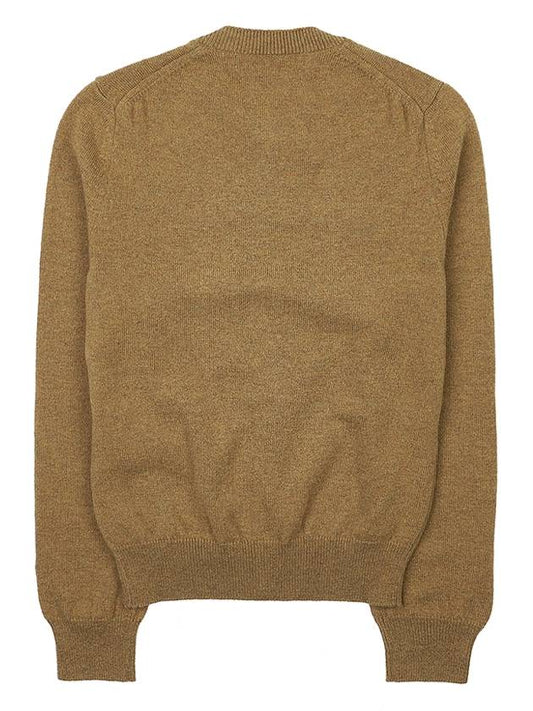 Women's Wool Cardigan P1N091 CAMEL - COMME DES GARCONS - BALAAN 2