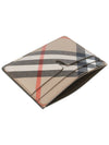 Check Card Case Wallet Beige - BURBERRY - BALAAN 6