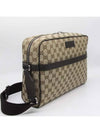 GG Monogram Canvas Messenger Bag Beige - GUCCI - BALAAN 3