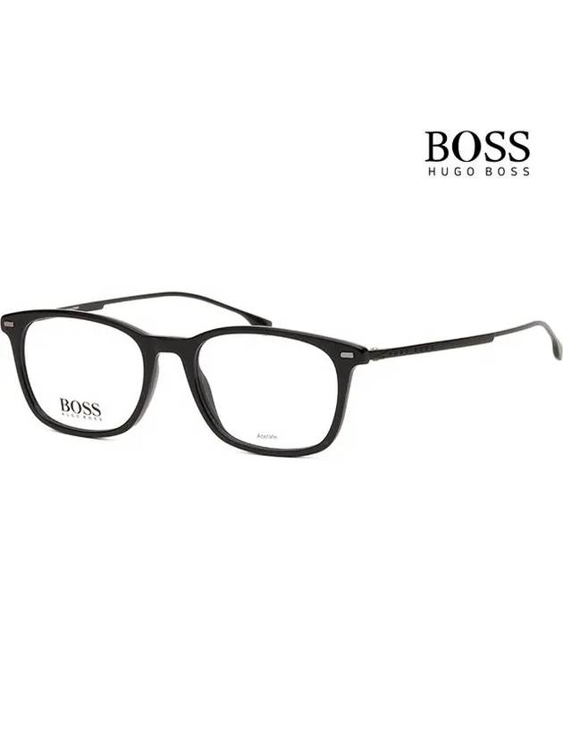 Hugo Boss glasses frame BOSS1015 807 light black horn frame - HUGO BOSS - BALAAN 1